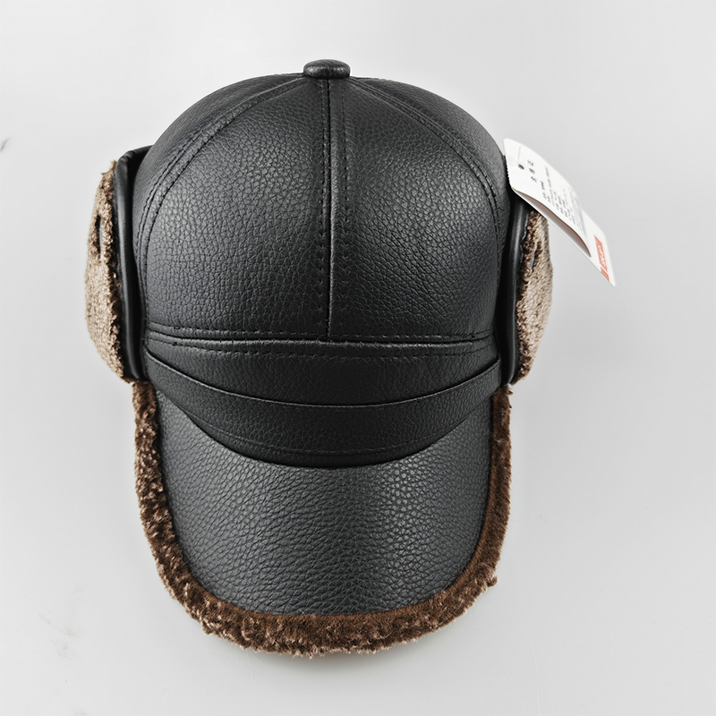 鸽护 雷锋帽 GH194QDK-毛边款[咖啡色] 顶高清大图