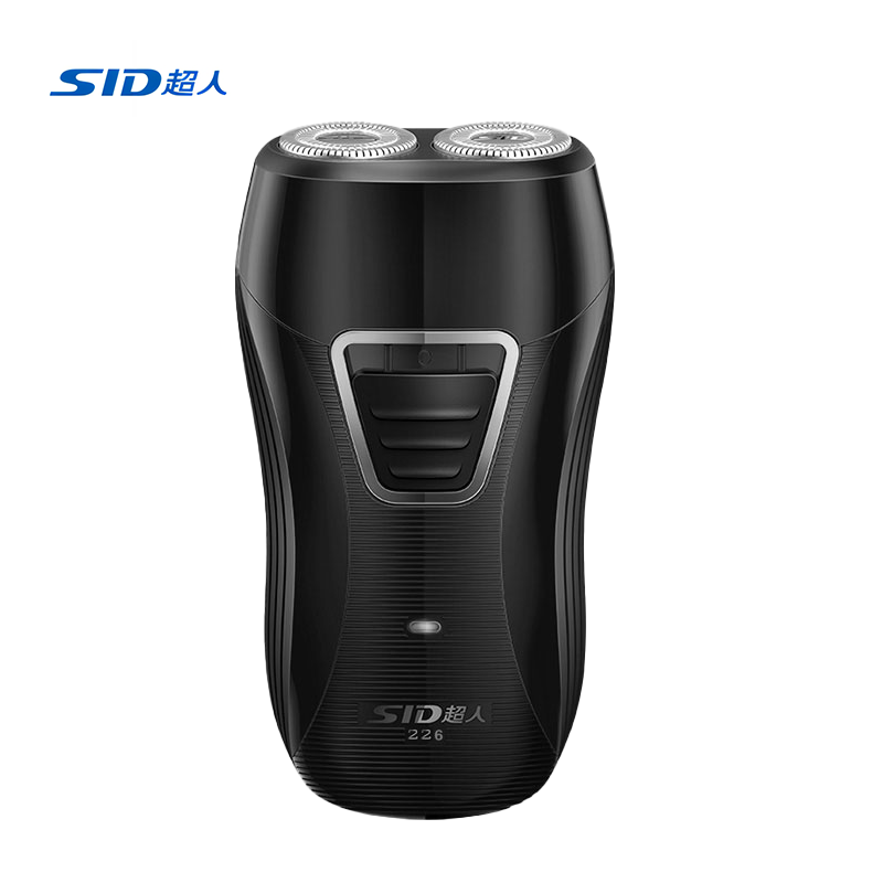 超人sid剃须刀电动双刀头水洗浮动双层剃须刀ss226台