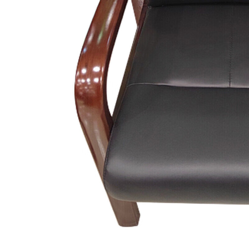 圣斯顿H-218 黑色西皮班前椅会议椅490*500*1060mm(单位:把)黑色高清大图