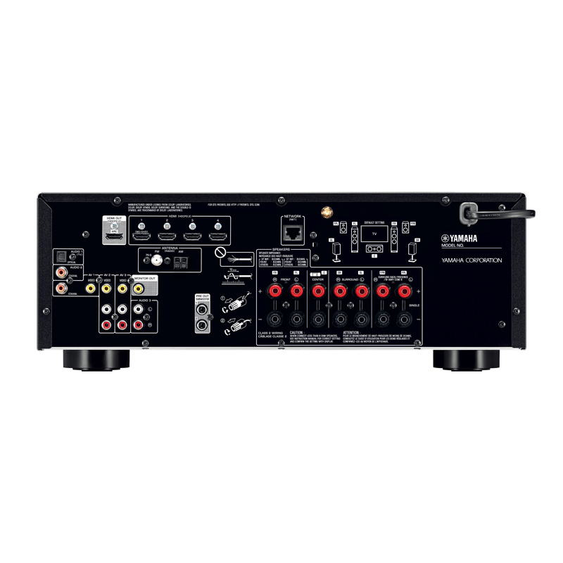 雅马哈(Yamaha)RX-V583 音响 音箱 家庭影院7.2声道AV功放机 金色