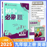 2025版 初中必刷题九年级上册英语 人教版 初中必刷题英语9九年级练习册试卷题库初三3九教辅辅导资料67初中理想树