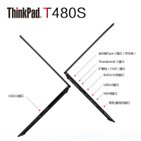 联想ThinkPad T480s 3ACD定制 第八代英特尔®酷睿™i5-8250U 8G 512GSSD 2G独显 Win10 高分屏)14英寸高端商务轻薄笔记本电脑