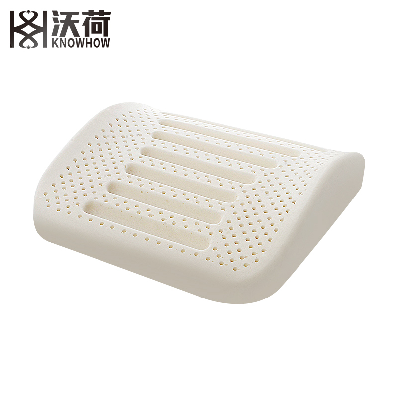 沃荷(KnowHow)泰国进口天然乳胶腰靠汽车椅子靠背垫座椅靠垫护腰办公室靠枕腰垫腰枕NW39351005