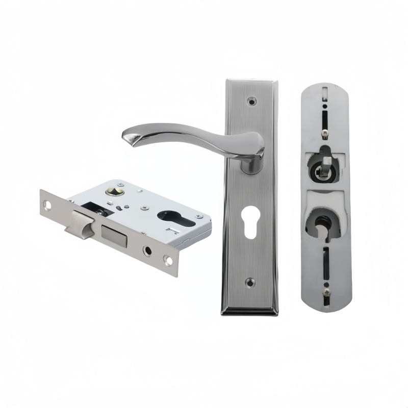 依诺九吉 卧室门锁通用型房门木门锁具门把手套装 多规格 套高清大图