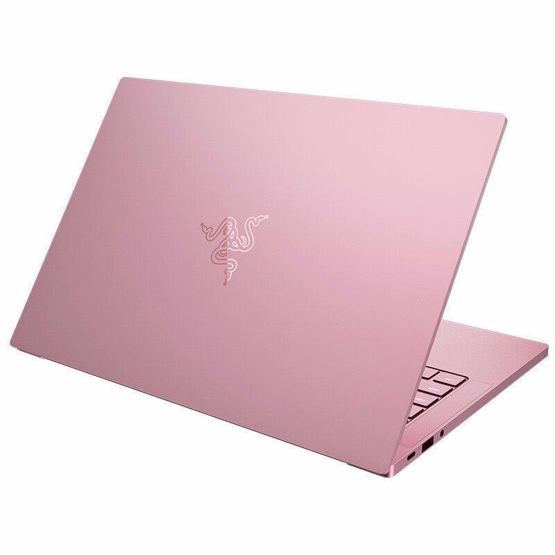 雷蛇(Razer)灵刃潜行版 粉晶版13.3英寸商务游戏办公轻薄便携学生高端电竞游戏本笔记本电脑(i7-8565U/16G/256GB/MX150 4G/WIN10 IPS屏)