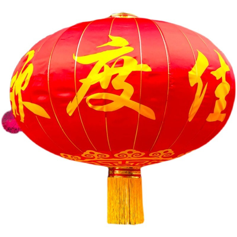 2米红绒灯笼及附件(单位:套)