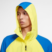 Nike耐克外套男装运动服拼色梭织连帽夹克BV5386-740