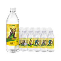 天地精华天然矿泉水饮用水550ml*24瓶塑封膜包装弱碱性水整箱