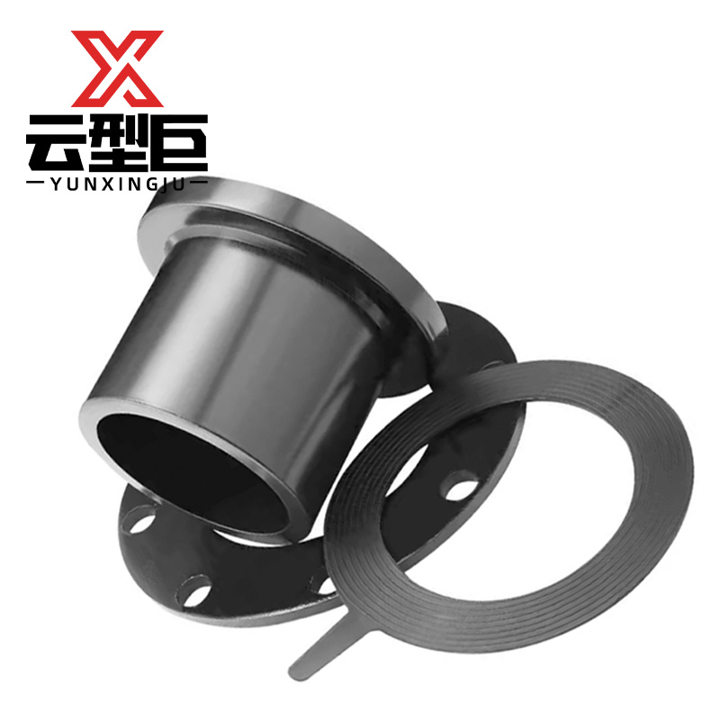 云型巨 PE对接式法兰根 (根+法兰+垫)125mm 套高清大图