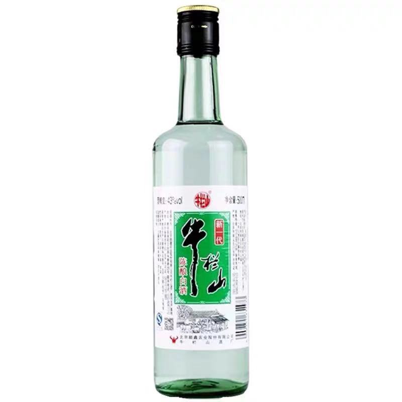 牛栏山二锅头新一代陈酿43度500ml12瓶装白酒整箱