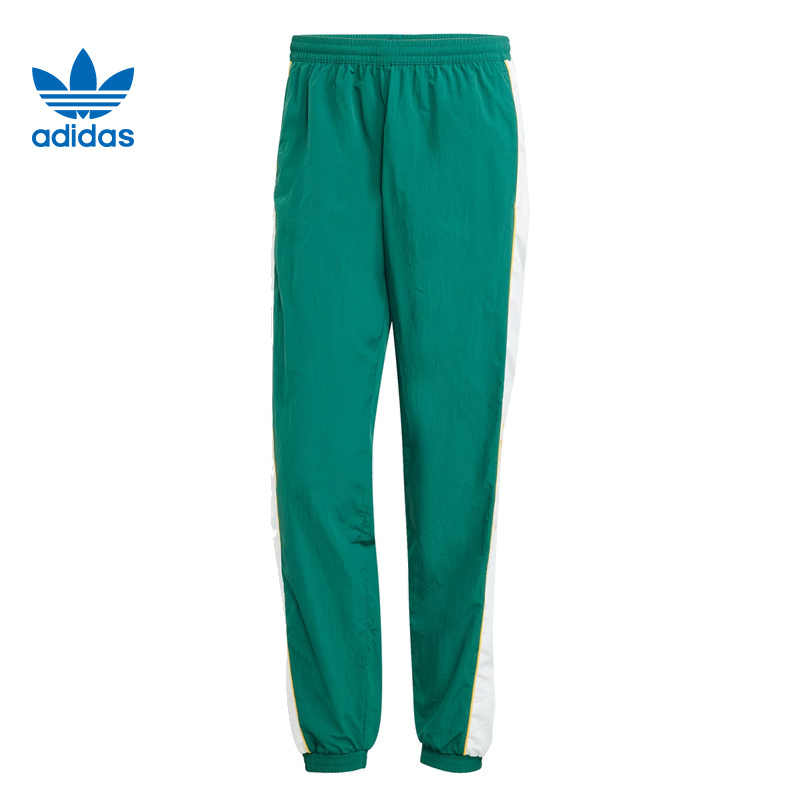 adidas/阿迪达斯三叶草长裤运动休闲舒适梭织收脚男裤IS4557 C