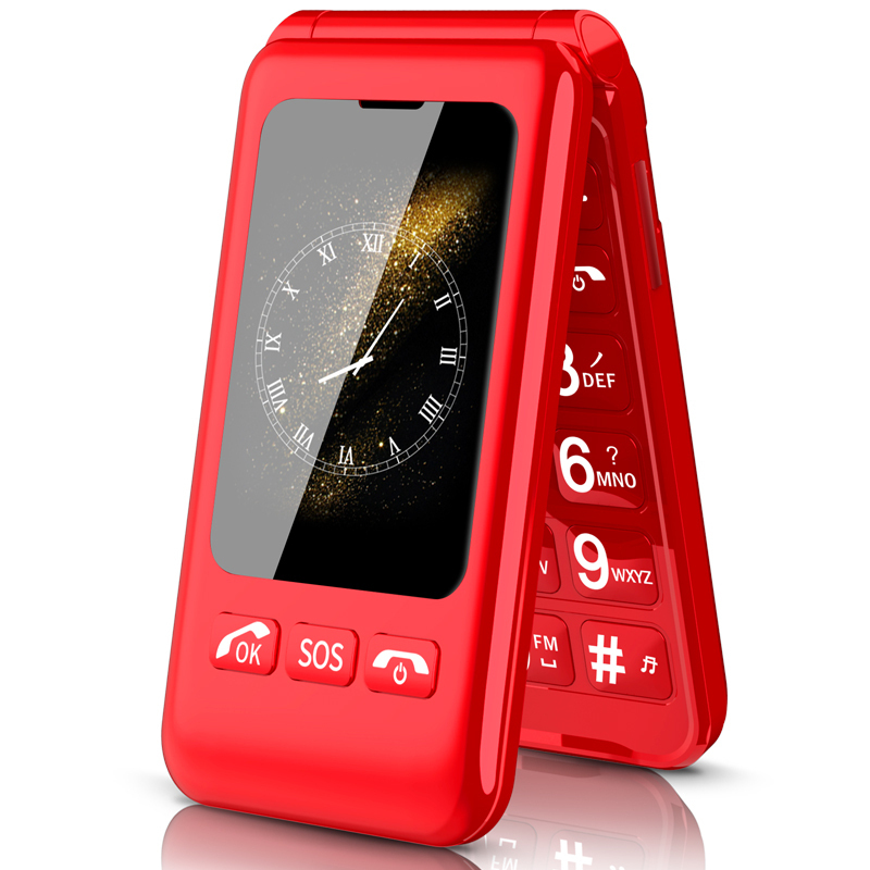 天语(K-Touch)T9S 全网通4G翻盖手机移动联通电信老人手机 双卡双待VoLTE老年机 学生备用功能机