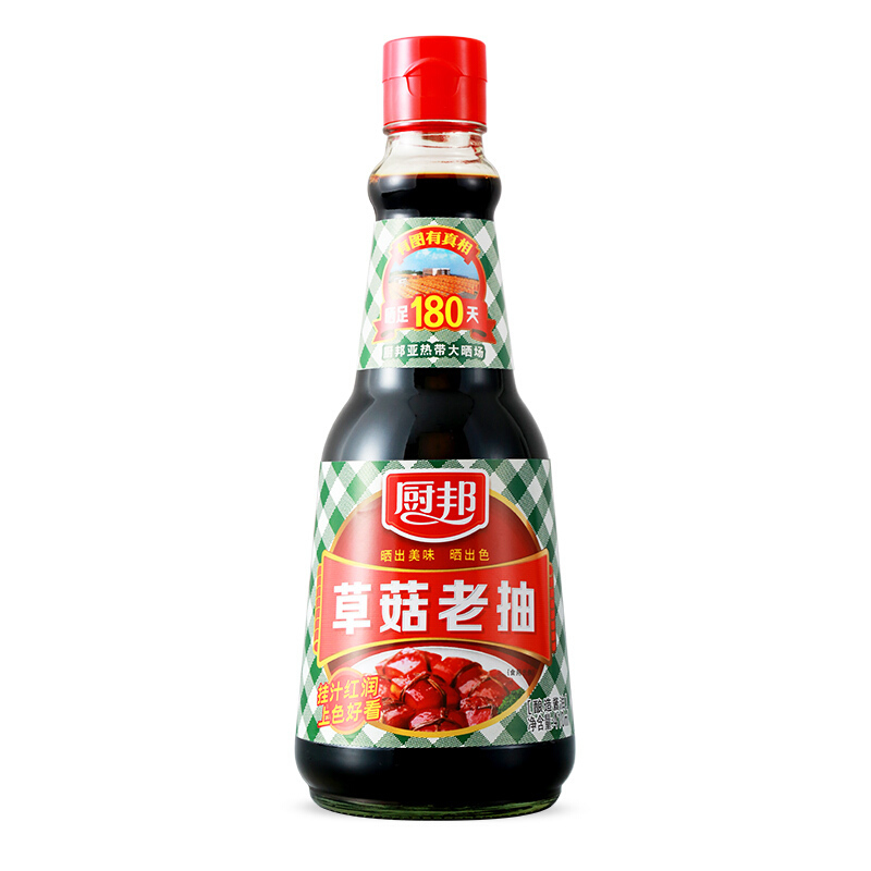厨邦草菇老抽酱油