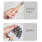 古达不锈钢长柄马桶刷浴室蹲坑清洁刷家用卫生间悬挂式厕所刷子