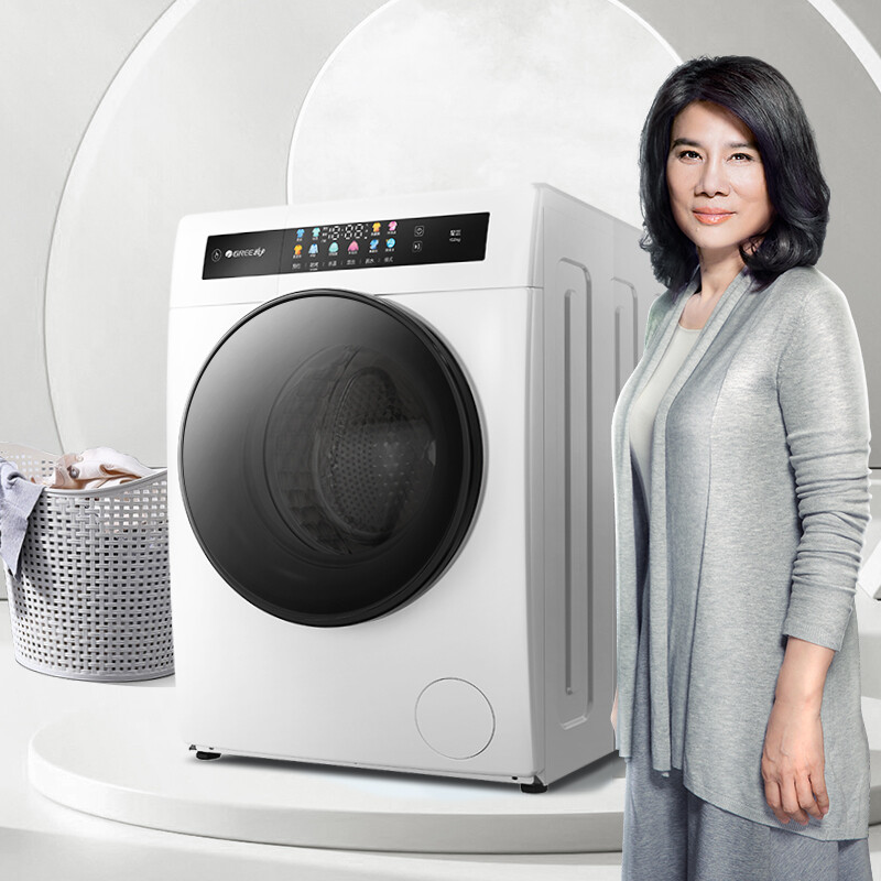 格力(gree)10公斤变频全自动滚筒星芸洗衣机 超活净洗 bldc电机 除菌