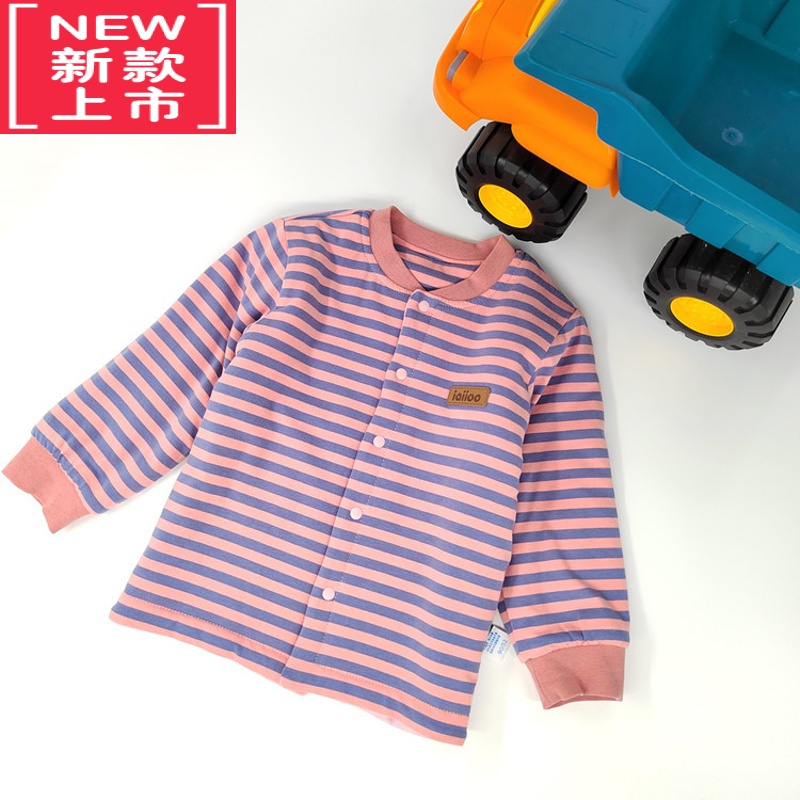 可莉允小童薄棉袄儿童薄棉棉衣男女童保暖棉服中童家穿秋冬暖气房