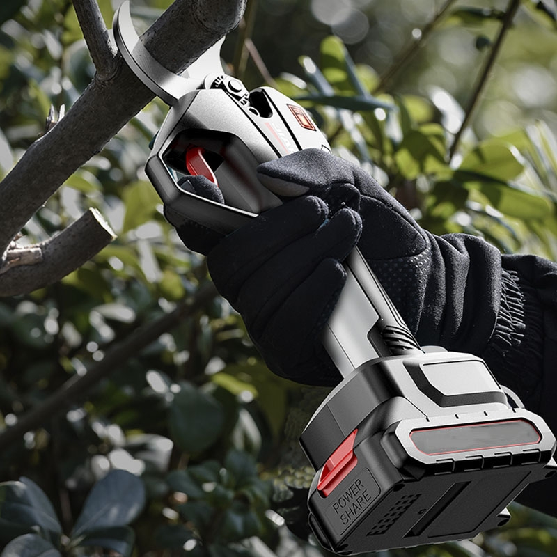 阿斯卡利电动剪刀充电式强力园林修枝剪剪树锂电剪刀剪树枝电剪子剪枝