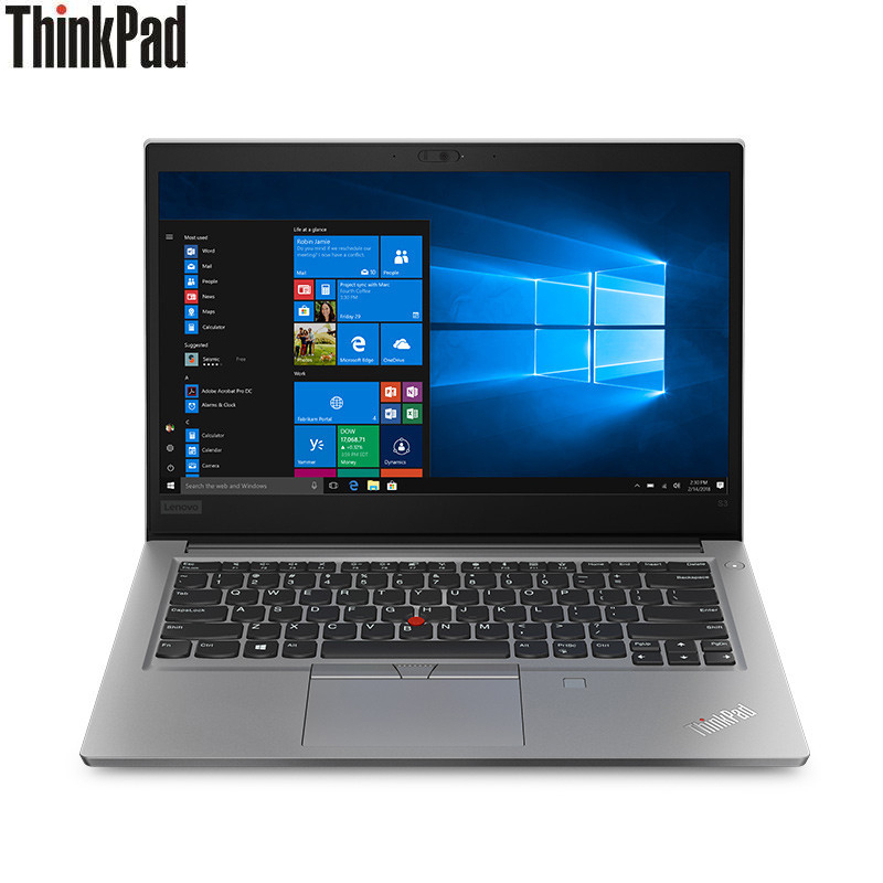 联想ThinkPad S3 锋芒 (0HCD) 第八代英特尔®酷睿™i5 14英寸轻薄本笔记本电脑 i5-8265U 8G 512GSSD 2G独显 FHD钛度灰高清大图