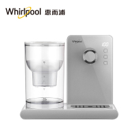 惠而浦(Whirlpool)饮水机WK-AP02Q-2银 台式速热家用办公室智能饮水机直饮机 智能温控 四重过滤 净化饮