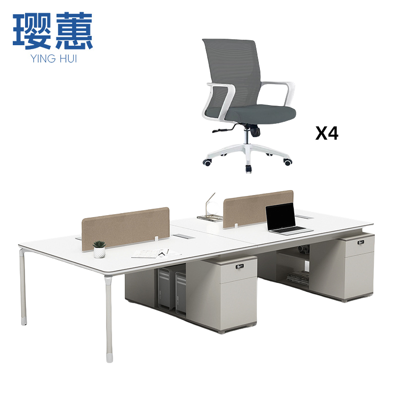 办公桌10+椅张 职员桌4+椅套