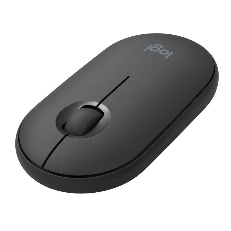 罗技(Logitech)LOGITECH PEBBLE无线蓝牙鼠标 黑色