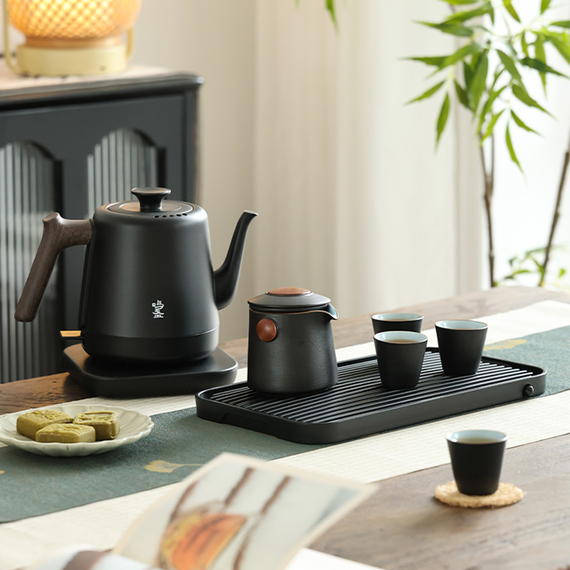 鸣盏高端茶具套组 冲泡茶具套装 MZ6002 移动泡茶 随心所欲 陶瓷茶器 嵌套收纳 不占空间高清大图