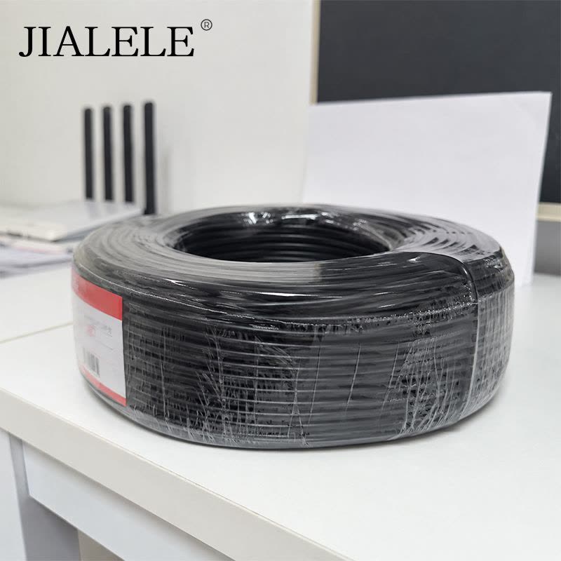 JIALELE 铝芯电缆 YJLV-2*10平方0.6/1KV 米图片