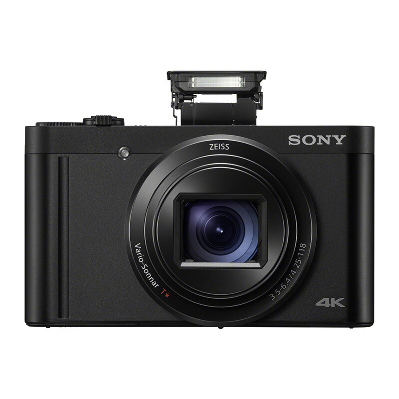 索尼SONYDSCWX700数码相机Vlog旅行拍摄4K视频蔡司镜头180度可翻转屏WiFiNFC黑色