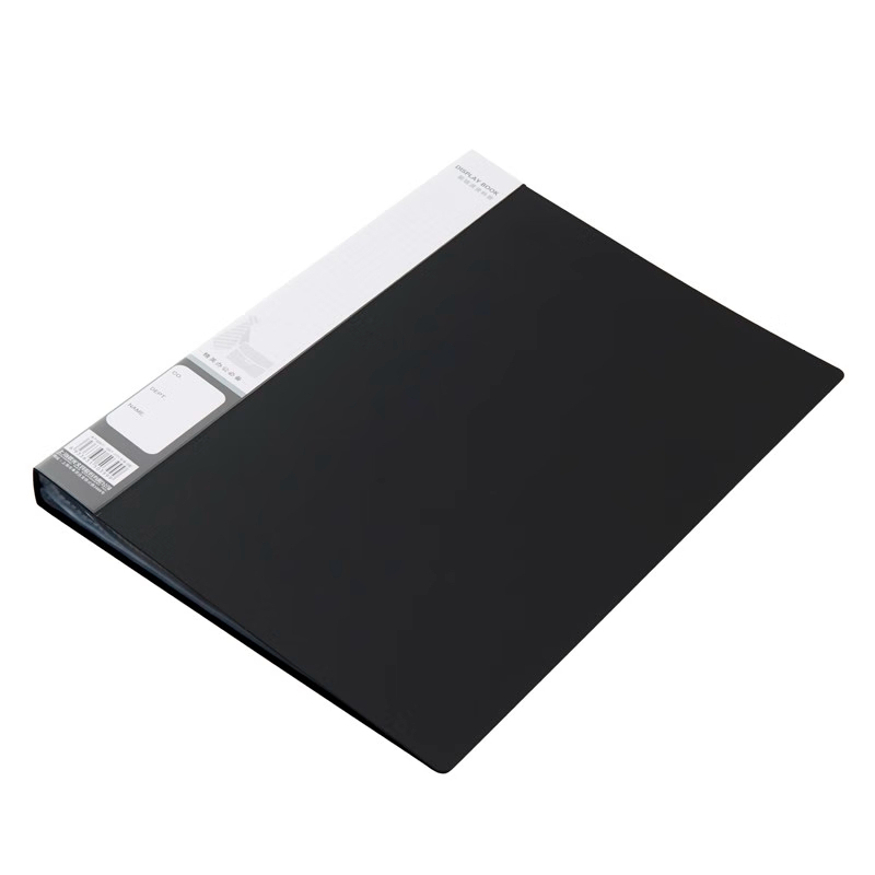 晨光(M&G)ADM95097 资料册 新锐派40页黑 插袋档案塑料文件册多页资料册 40页 黑色 10个装高清大图