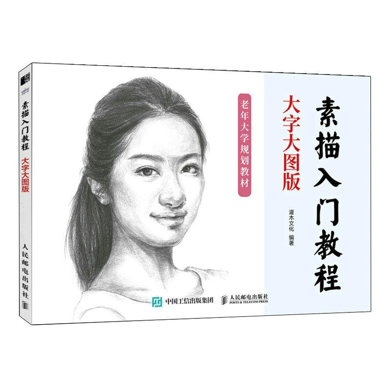 正版新书]素描入门教程 大字大图版(绘客出品)灌木文化 著9787