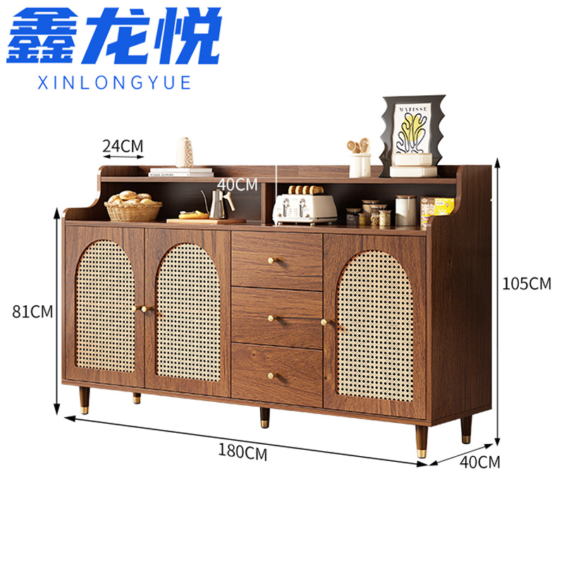 鑫龙悦 茶水柜 180*40*105 台高清大图