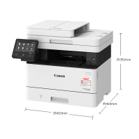 佳能(Canon)iC MF449dw A4幅面黑白激光一体机 打印复印扫描传真/有线无线/双面/输稿器38页/分钟