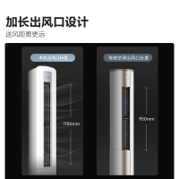 海信 3匹 健康抑菌 空调柜机 新能效变频 高温自清洁 立柜式KFR-72LW/S590-X1