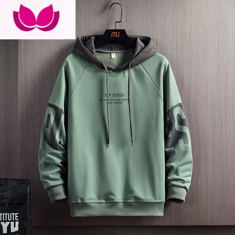 七斓男士连帽卫衣2023春季新款款中山潮牌男生上衣服外套