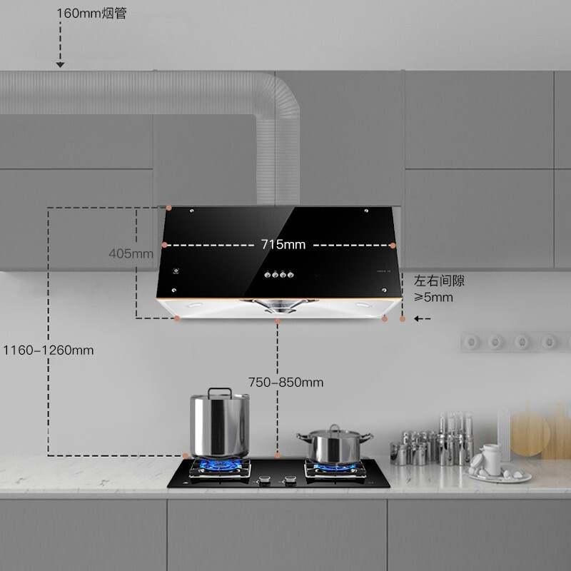 樱花(sakura)抽油烟机老式吸油烟机家用中式小尺寸15立方大吸力免拆洗