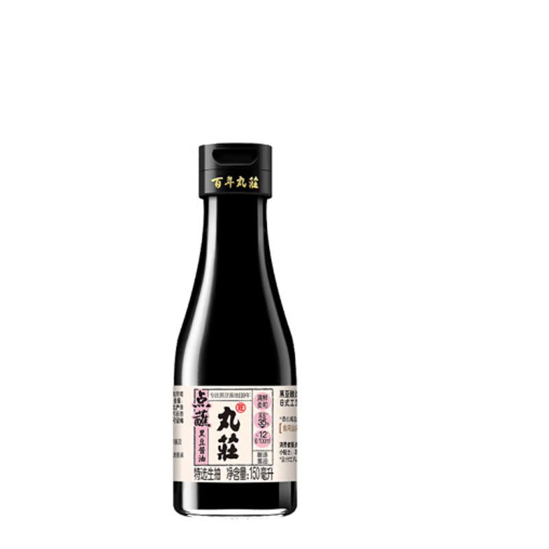 丸庄高鲜酱油150ml*3瓶