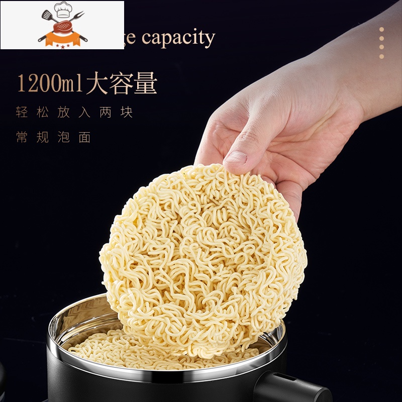 泡面碗带盖学生宿舍用304不锈钢方便面碗饭盒家用泡面杯器防烫 敬平高清大图