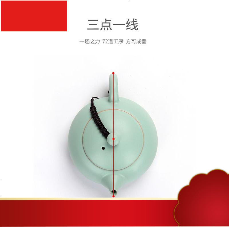茶壶汝窑开片茶壶单壶陶瓷手工西施壶大容量家用泡茶壶小茶壶