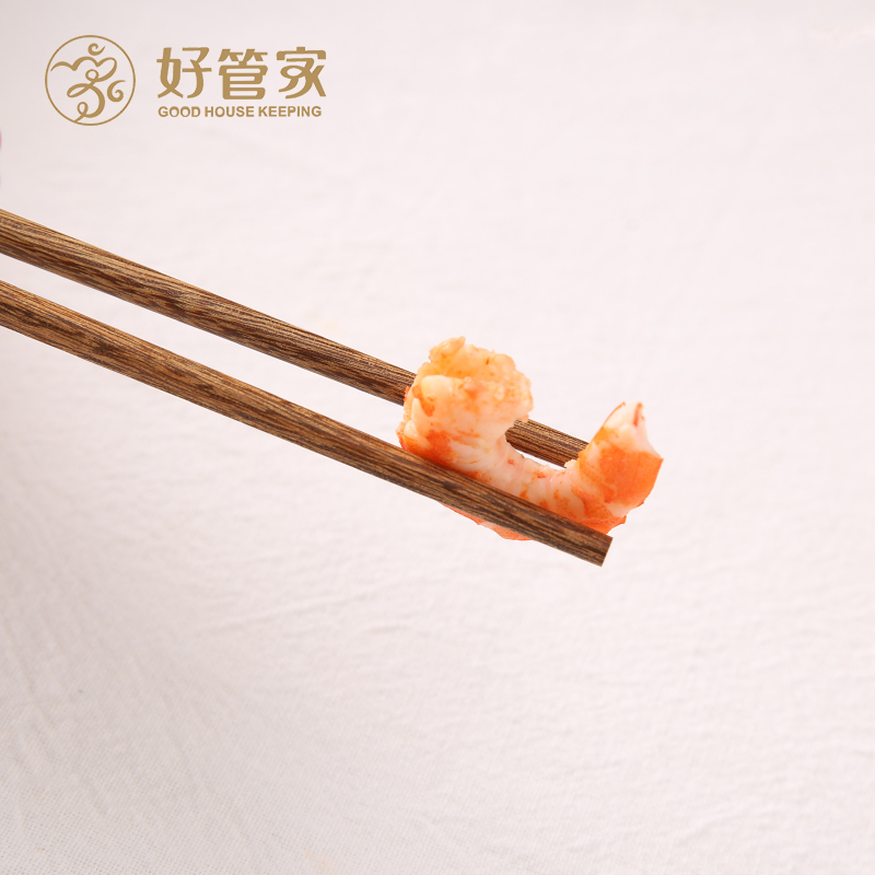 实木筷鸡翅木筷子20双装家用无漆无蜡餐具礼盒套装10双装|一双42cm鸡翅木油炸筷[,共2双]