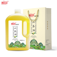 湘纯 纯正茶油8L山茶油一级低温压榨湖南茶籽油热炒菜家庭茶仔油食用油大容量装