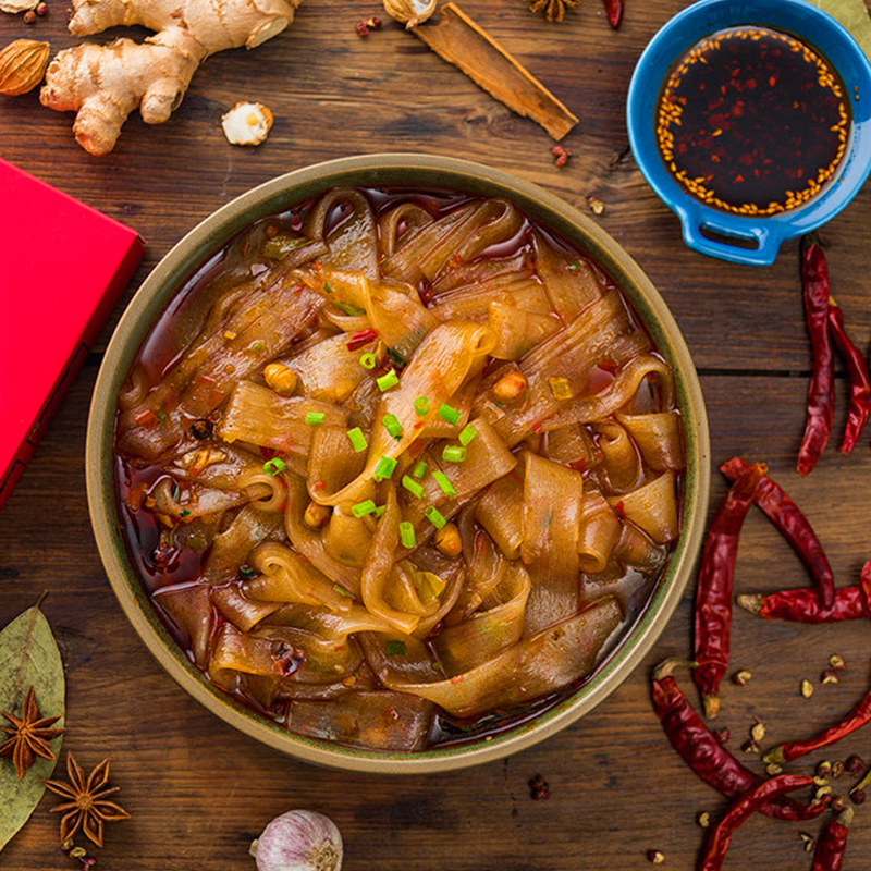 晋唐古松方便速食火锅炖粉干货粉丝粉条红薯粉红薯宽粉条400g