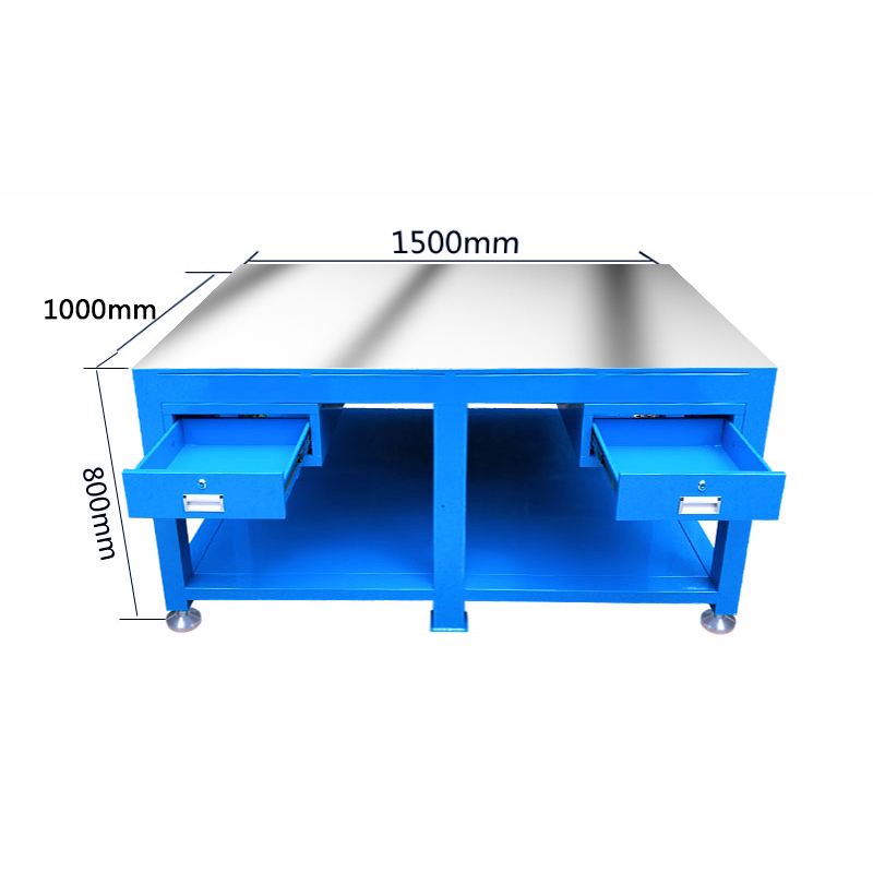 豫仲迈 重型钳工工作实训操作台1500*1000*800mm两抽/张