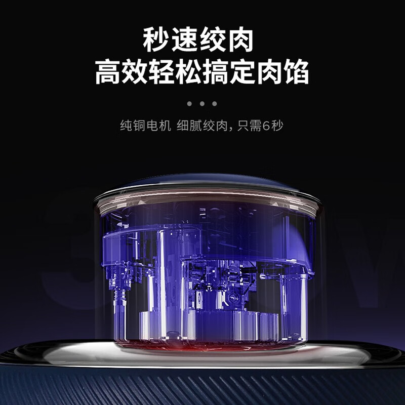 摩飞电器(MORPHY RICHARDS)食物处理器MR9401A蓝色高清大图