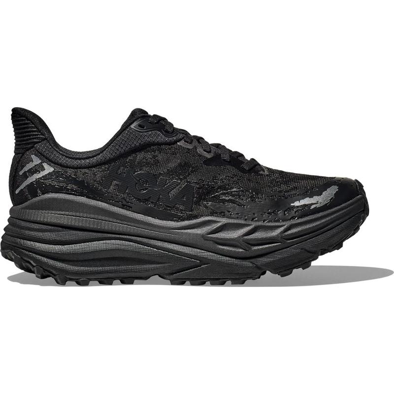 Hoka OneOne女款致缓震跑步鞋兼顾街道与越野舒适轻便 BLACK/BLACK 36