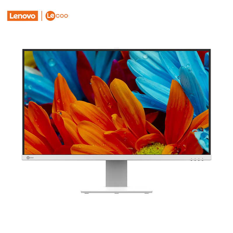 联想(Lenovo) 来酷2888 Lecoo一体台式机电脑27英寸(酷睿i7-13620H 16G 1TB SSD Windows11 无线键鼠)白色高清大图