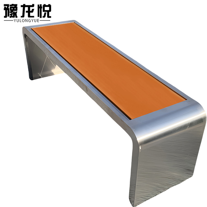 豫龙悦户外长条凳1200*300*450mm张高清大图