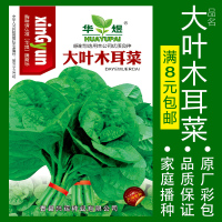 蔬菜种子四季播盆栽番茄黄瓜辣椒西瓜籽孑大全罗卜蕃茄苏州青苏番 均码 大叶木耳菜约30粒