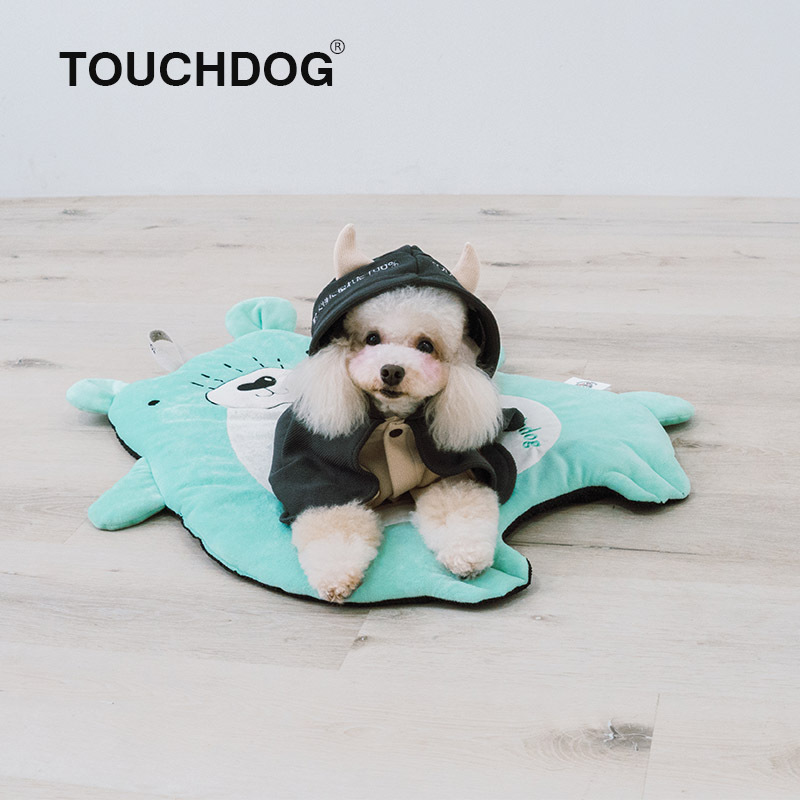 TOUCHDOG-TDBE0128H 卡通造型宠物窝垫-L