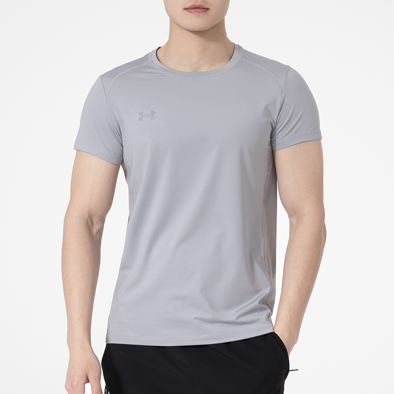 安德玛(Under Armour)男子舒适透气健身训练速干圆领休闲运动短袖T恤 ZP
