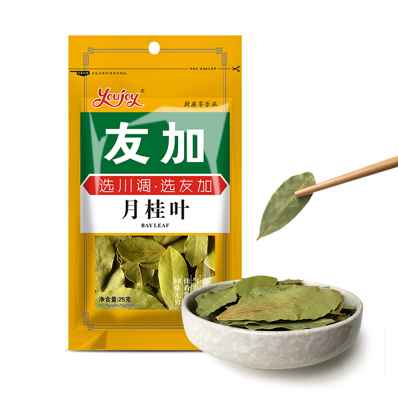 友加月桂叶25g香叶川菜烧菜炖菜调料料友加食品卤包香料配料袋装调味增香
